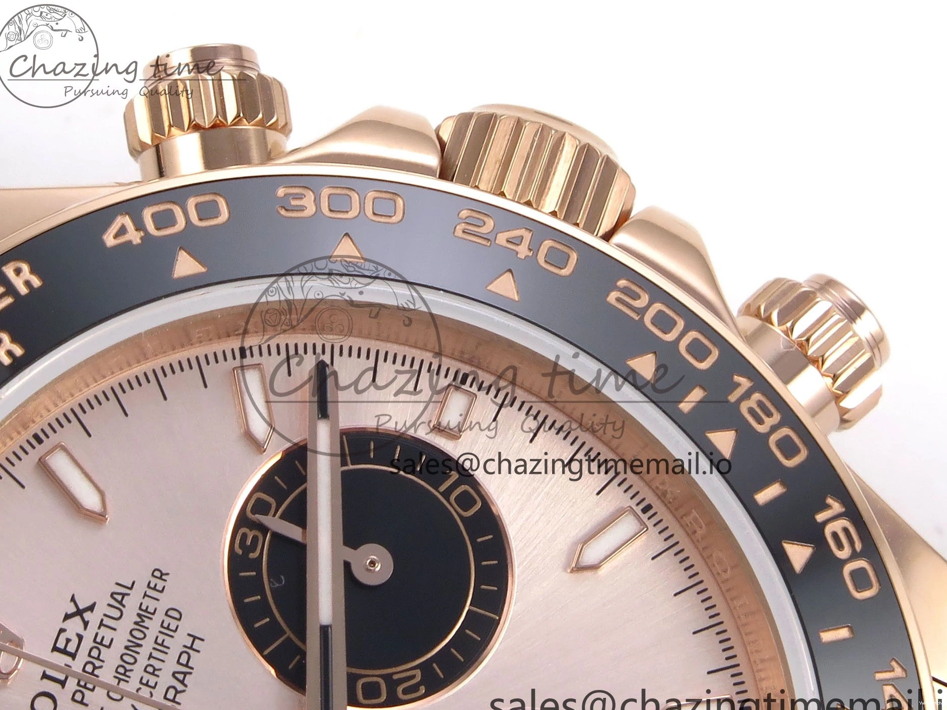 1:1 V6（Gain Dial SH4131 on Oysterflex Daytona RG 126515 Best Strap Weight） Black QF Edition 0524